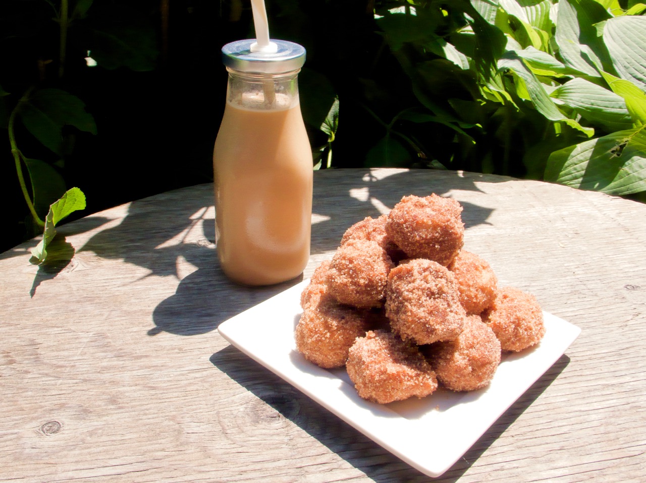 DD Vol 17 Project Most – 3 J's Cold Brew Coffee and Carolyn's Amber Waves Wheat Donuts from the Mill House Inn, East Hampton NY