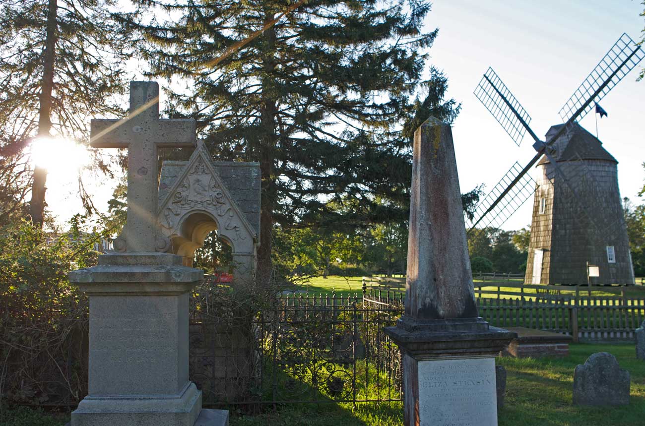 East Hampton's famous South End Burying Ground, East Hampton NY
