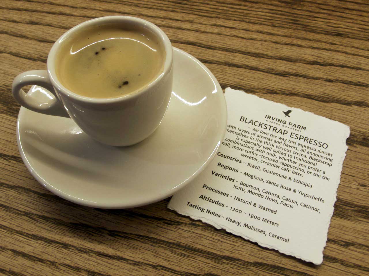MHI-Coffee—2 Highlights on the coffee bar this week: Irving Farm Blackstrap Espresso – dances with layers of aromas and flavors Valhalla Java Odin Force Blend – carefully crafted for guitarist, Zakk Wylde Deathwish Coffee – The World’s Strongest Coffee Baby’s Hemingway “Hair of the Dog”- dark roast with a smooth finish