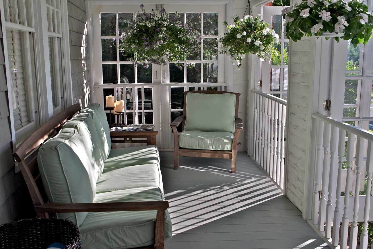 Mill House Inn Front Porch, East Hampton NY