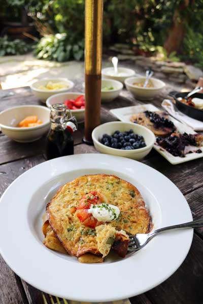 Mill House Inn Lobster Frittata