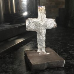 A Steel Cross Forged From World Trade Center