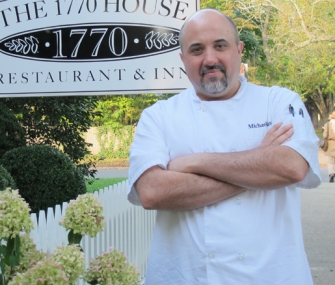Image of Chef Michael Rozzi at 1770 House