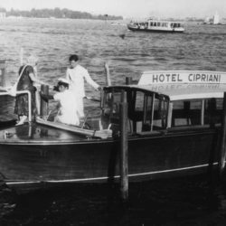 Image of The Hotel Cipriani Launch, circa 1960