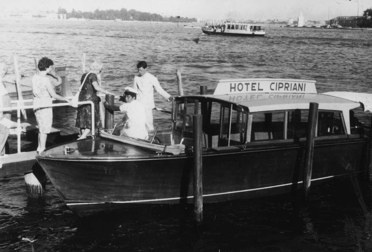 Image of The Hotel Cipriani Launch, circa 1960