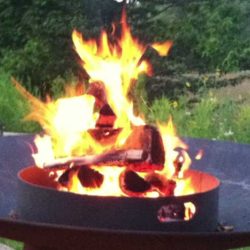 Image of an Open Fire Pit