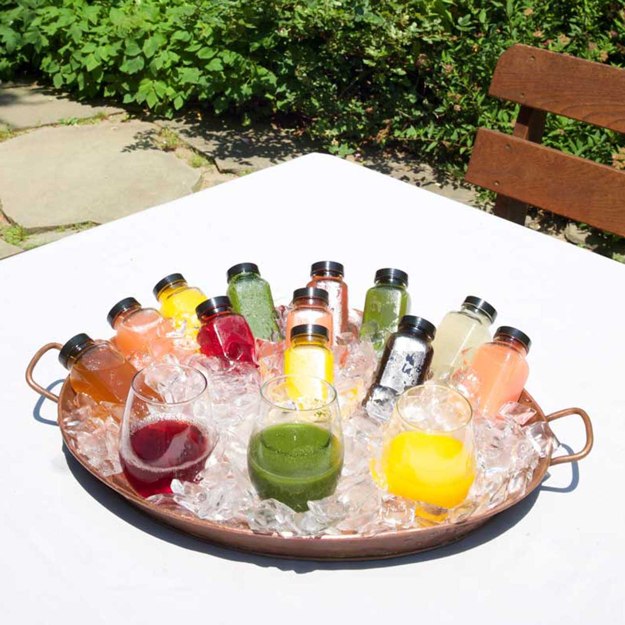 Fresh Juices, Teas and Lemonades made at the Mill House Inn Image of Fresh Juices, Teas and Lemonades made at the Mill House Inn