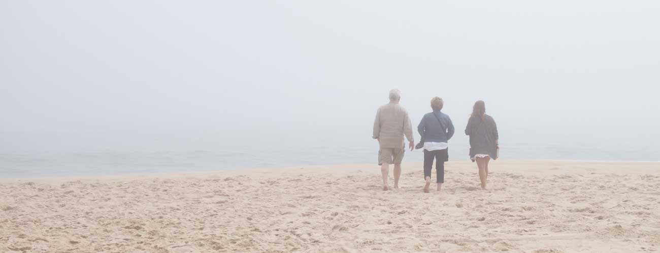 Main Beach in the Fog, Autumn Image of Main Beach in the Fog, Autumn