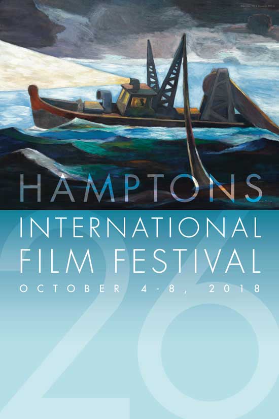 Image of Hamptons International Film Festival Poster 2018 (Painting by Paton Miller)