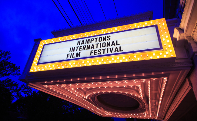 Image of Hamptons International Film Festival Marquee