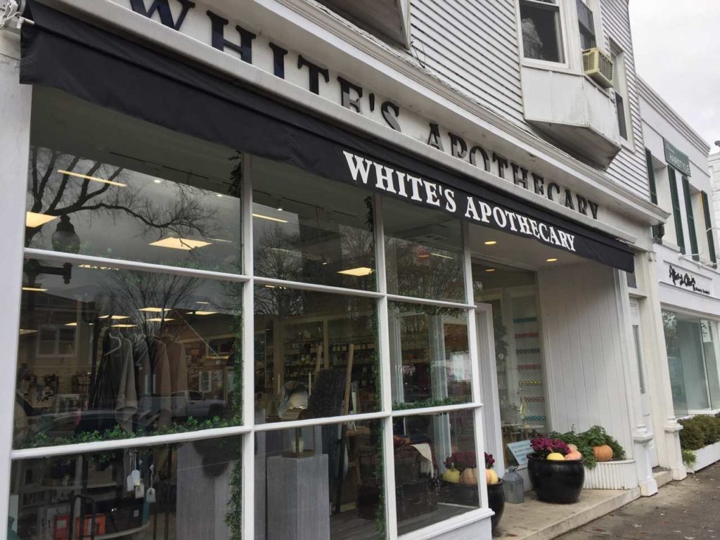 White’s Apothecary East Hampton Main Street