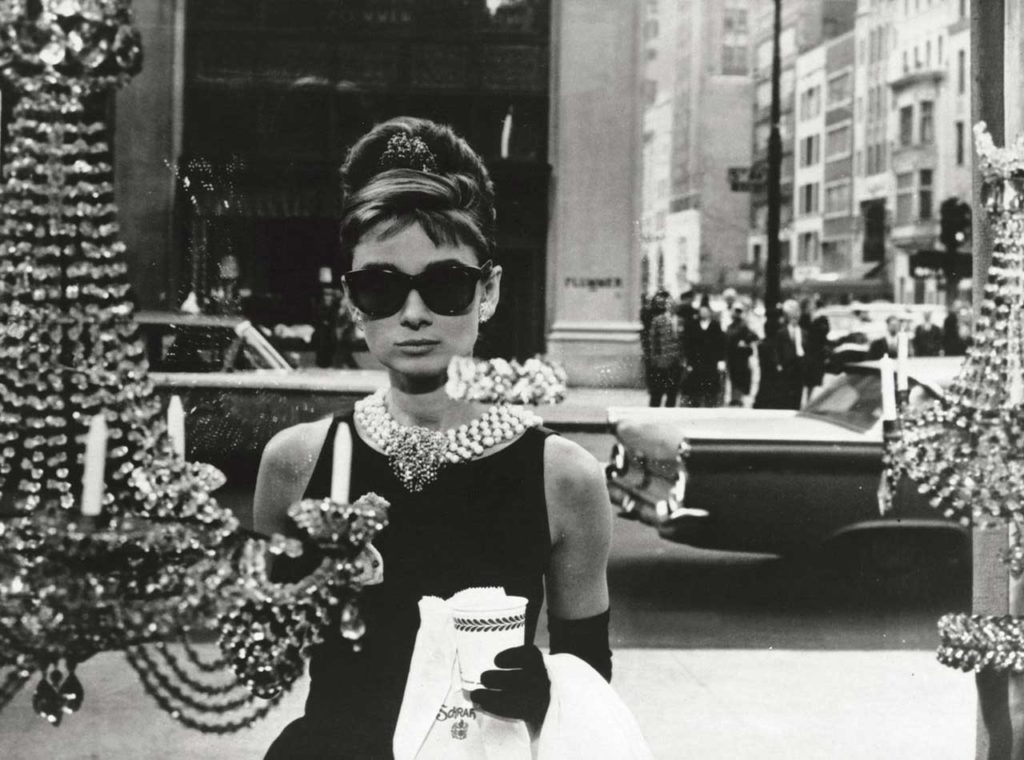 Audrey Hepburn as Holly Golightly Window Shopping in Truman Capote’s ‘Breakfast at Tiffany’s’