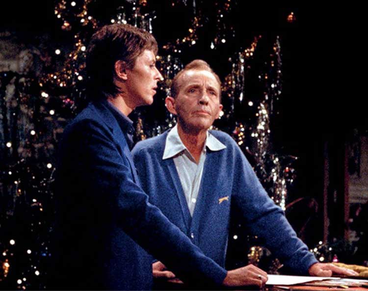 David Bowie and Bing Crosby on the 1977 ‘Merrie Olde Christmas Special’