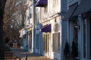 East Hampton Village - Main Street Dawn