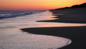 Egypt Beach at Sunset