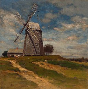 Samuel Coleman ‘Hook Mill Circa 1878’ Courtesy of Wallace Gallery