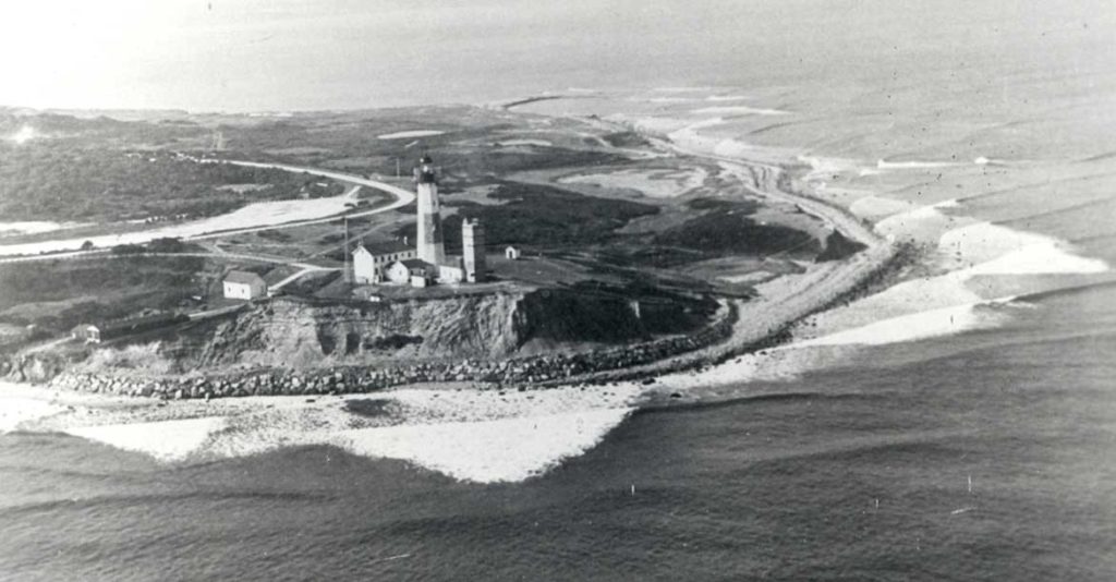 Montauk Lighthouse Aerial View Circa 1946