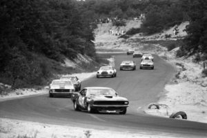 SCCA Trans-Am racing at Bridgehampton, 1970. Photo by Jack Brady, Racing In America