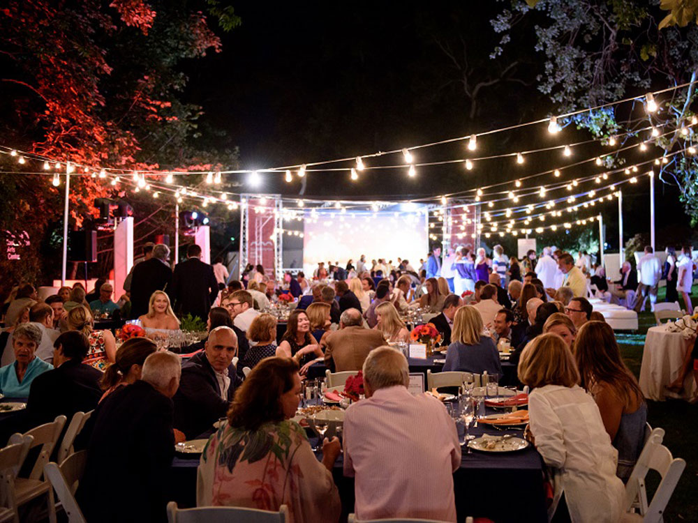 Photograph from the 2018 Summerfest Culinary Arts Festival Benefit Dinner