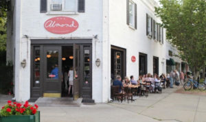 Almond Restaurant Bar with Sidewalk Seating