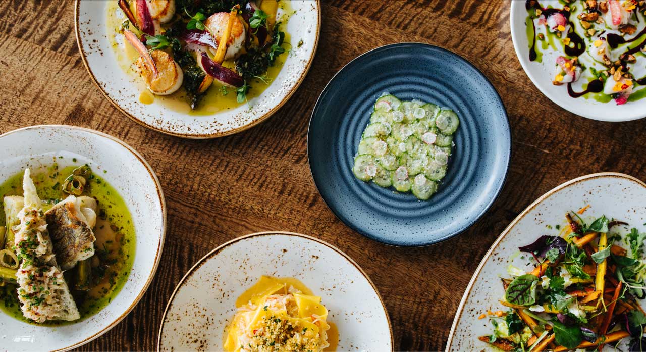 An Assortment of Showfish Montauk Dishes An Assortment of Showfish Montauk Dishes