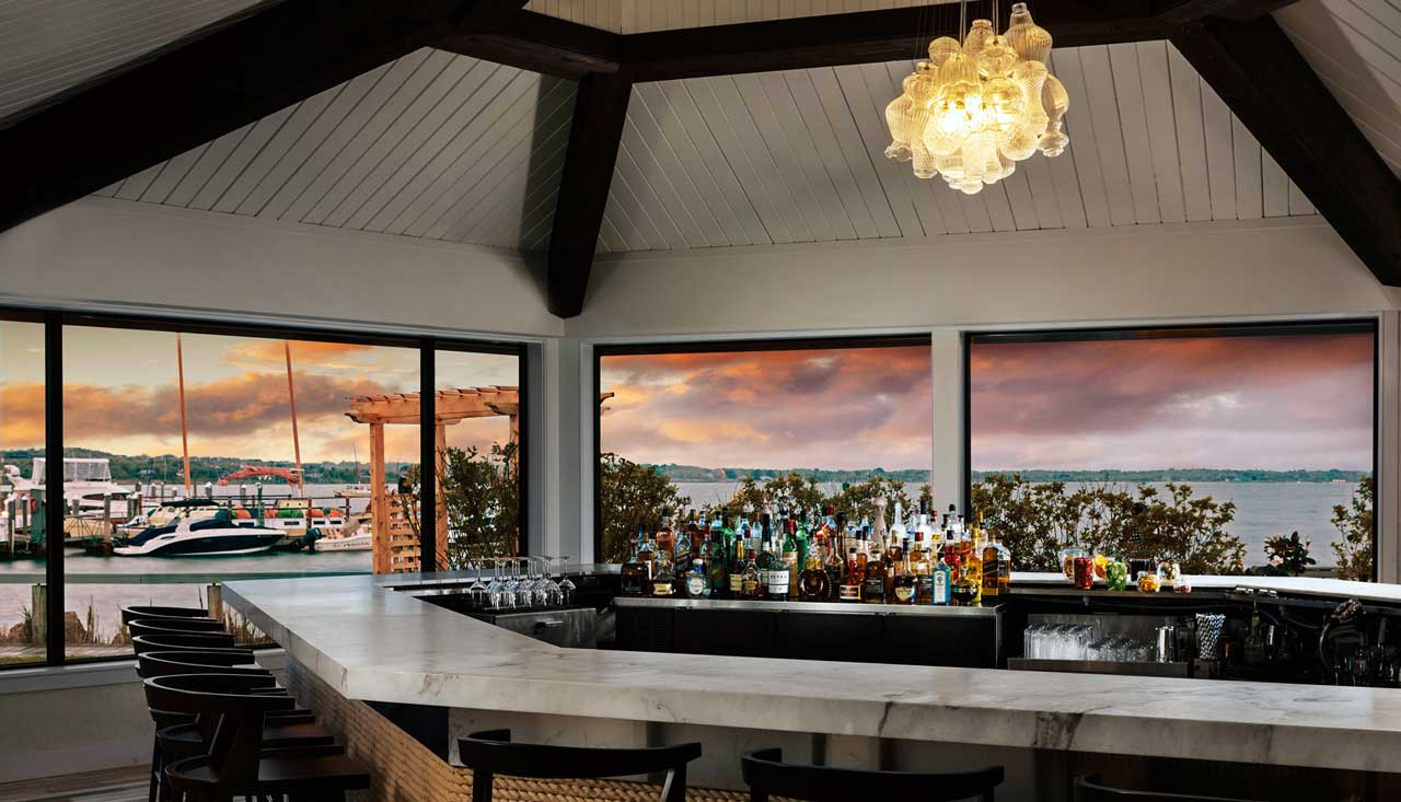 View from the Showfish Montauk Restaurant View from the Showfish Montauk Restaurant