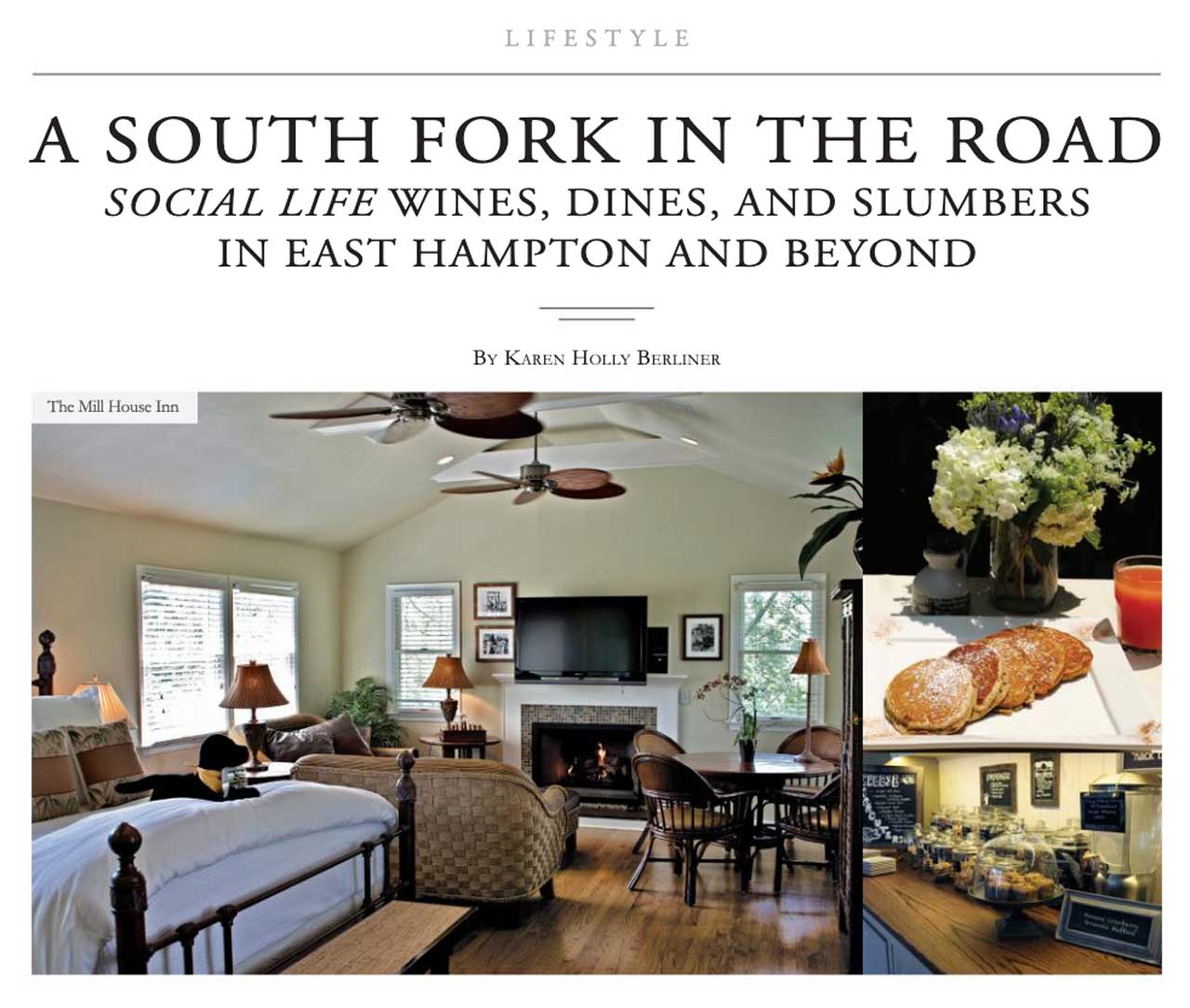 Social Life Magazine: Photos of the Mill House Inn Social Life Magazine: Photos of the Mill House Inn