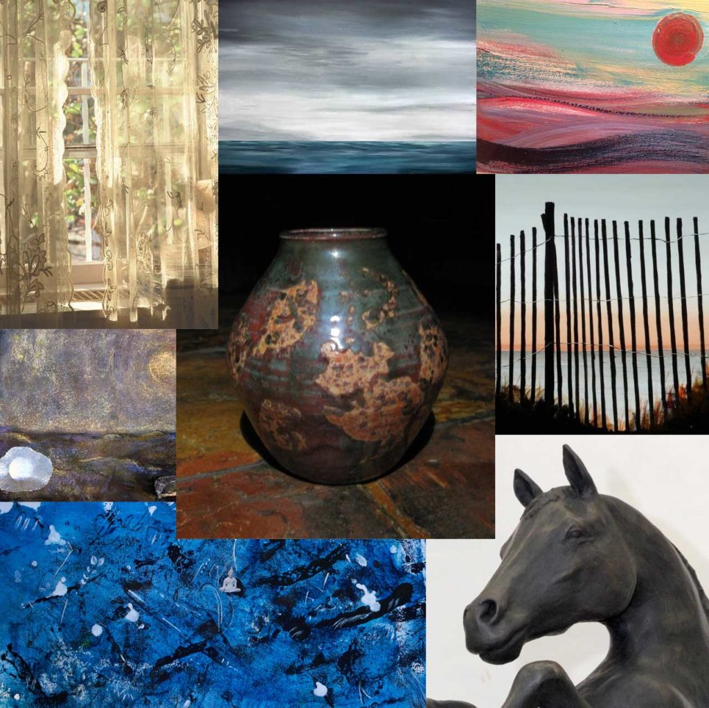 Artists Alliance of East Hampton - Collage of Member Art
