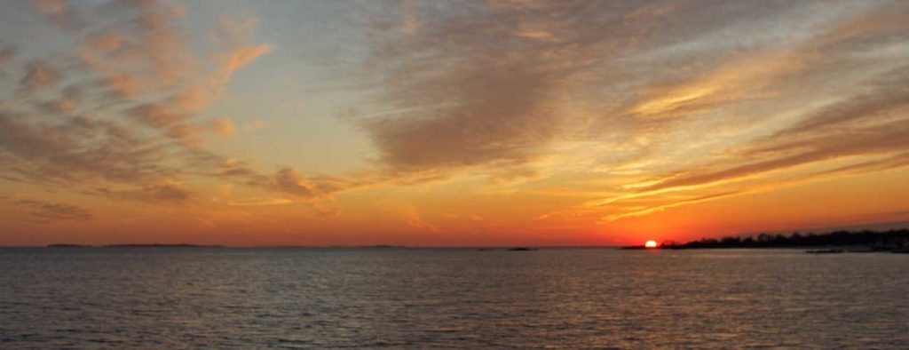 Gardiners Bay Sunset
