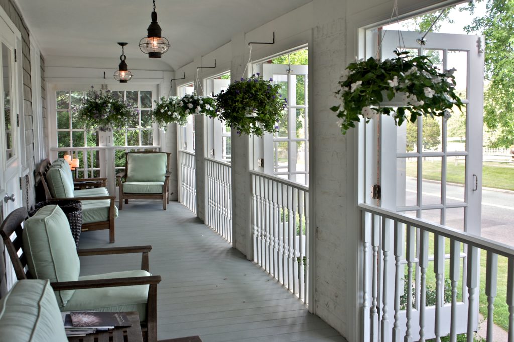 Mill House Inn Front Porch